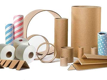 Hard paper angles, dividers, spacers and cores